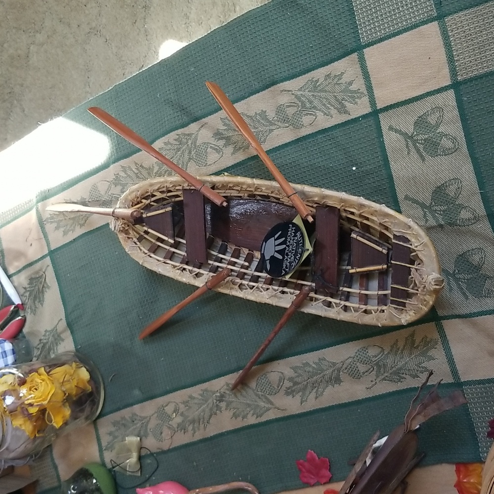 🛶SIGNED ALEUT BAIDARKA